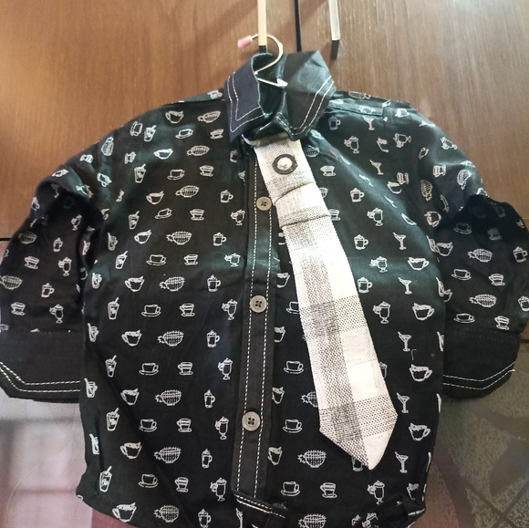 Kids party wear three piece suit set(size 1 to 2 yrs boy) - Picture 4 of 6